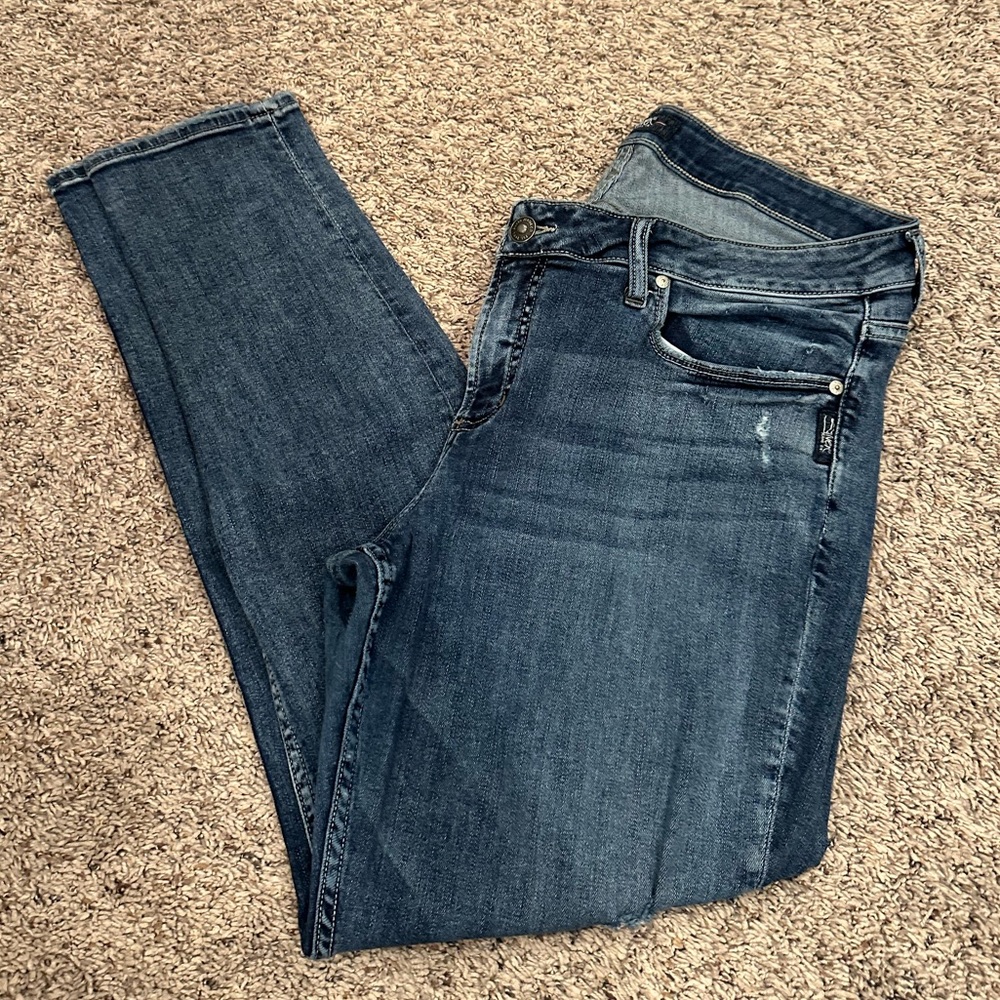 Silver Jeans Suki Super Skinny size 18
